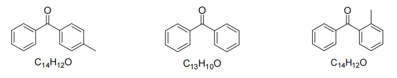 Liquid mixture of Benzophenone and 4-Methylbenzophenone BP and MBP