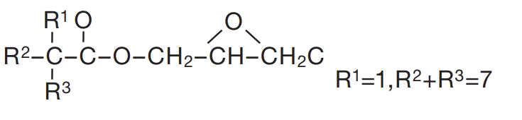 23-epoxypropyl-neodecanoateGlycidyl-neodecanoateNeodecanoic-Acid-Glycidyl-Ester-CAS-No-26761-45-5